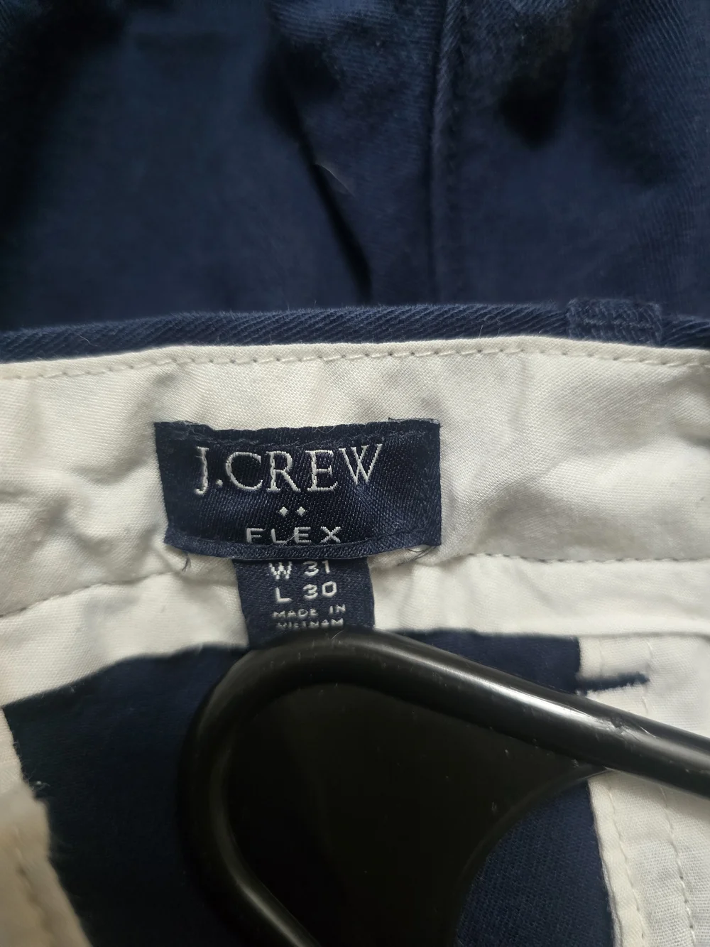 J. Crew Men's Navy Slim Straight Jeans